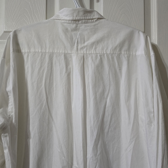 NWT Aritzia Sunday Best Future Shirt, Oversized White Cotton Poplin Button Up. - Picture 8 of 12